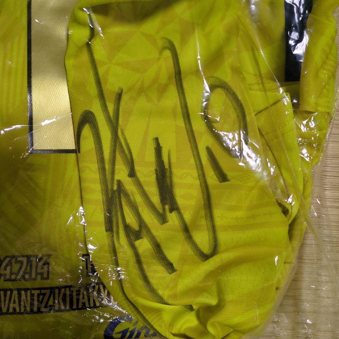 【限定生産】2024ヴィクトリーグッズ　永井龍 サイン入り ユニフォーム 　XA