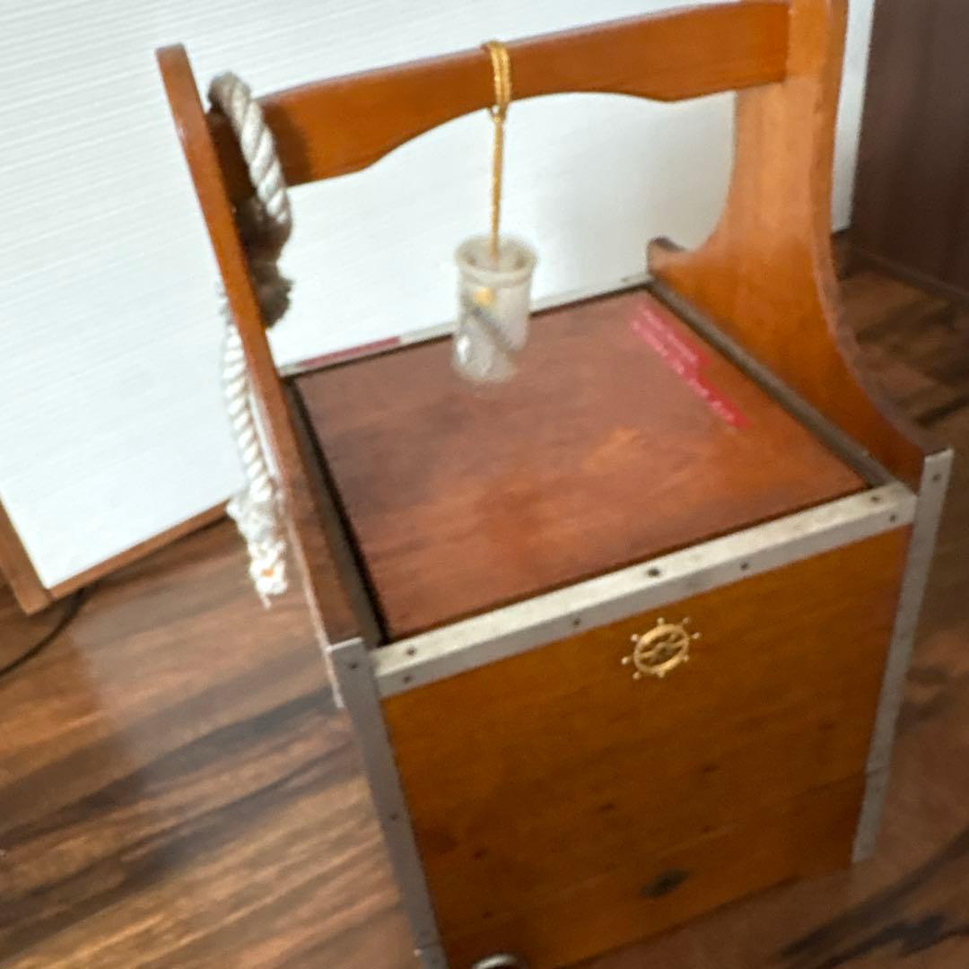 アンティーク　船舶用羅針盤　佐浦計器製作所　コンパス 木製ケース付きB-100