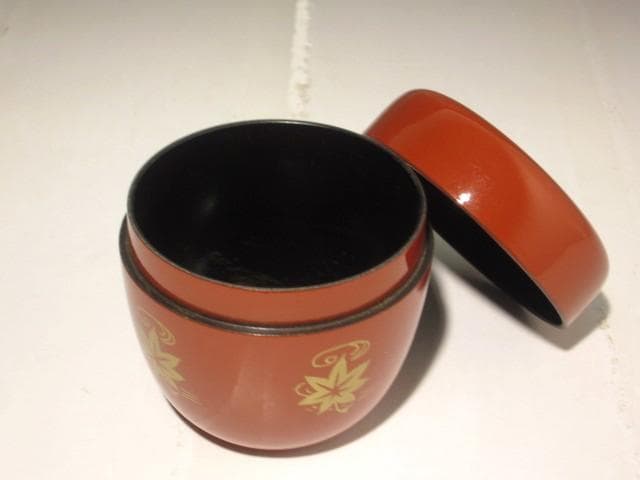 （期間限定セール！）中村宗哲　雲錦流し　中棗　即中斎花押　s307