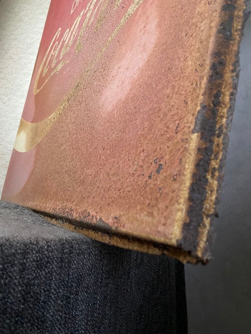 コカコーラ　特大看板　ブリキ　コレクション　商店　ヴィンテージ　昭和レトロ