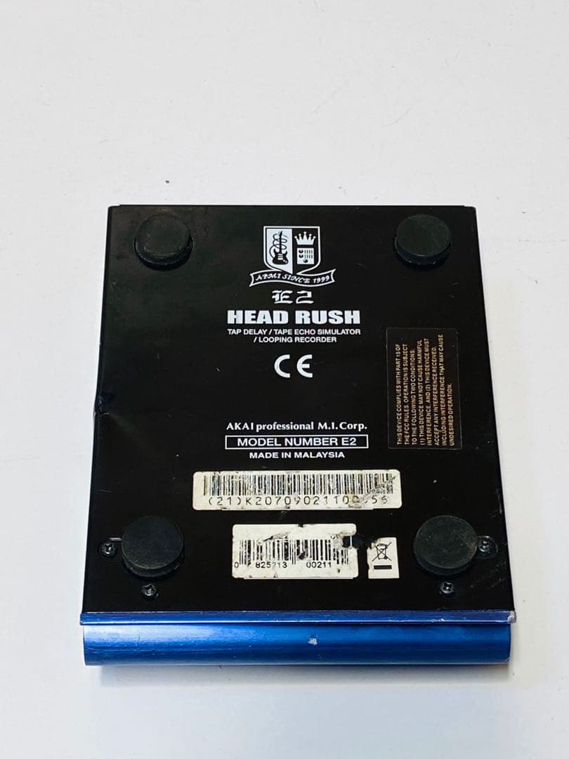 AKAI HEAD RUSH ギターエフェクター E2 動作確認済み