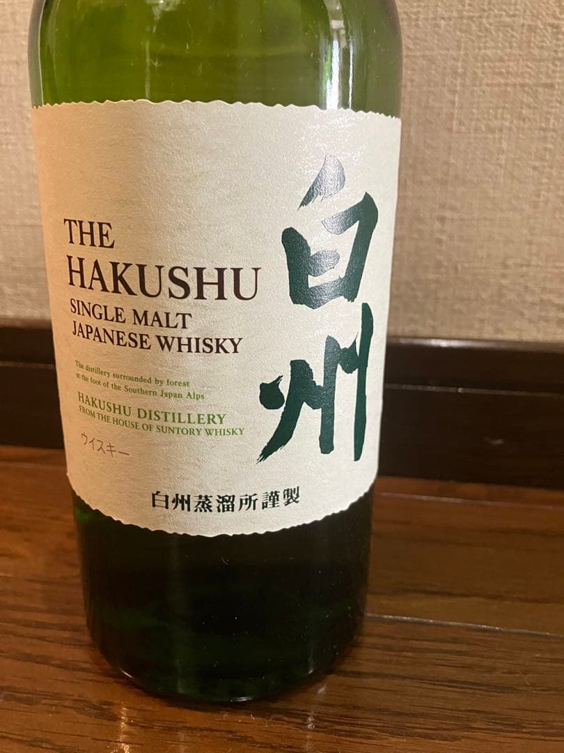 サントリー シングルモルト ウイスキー白州　700ml　箱無し