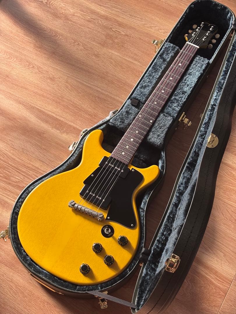 ギター Bizen Works BURNED DC SPL TV Yellow