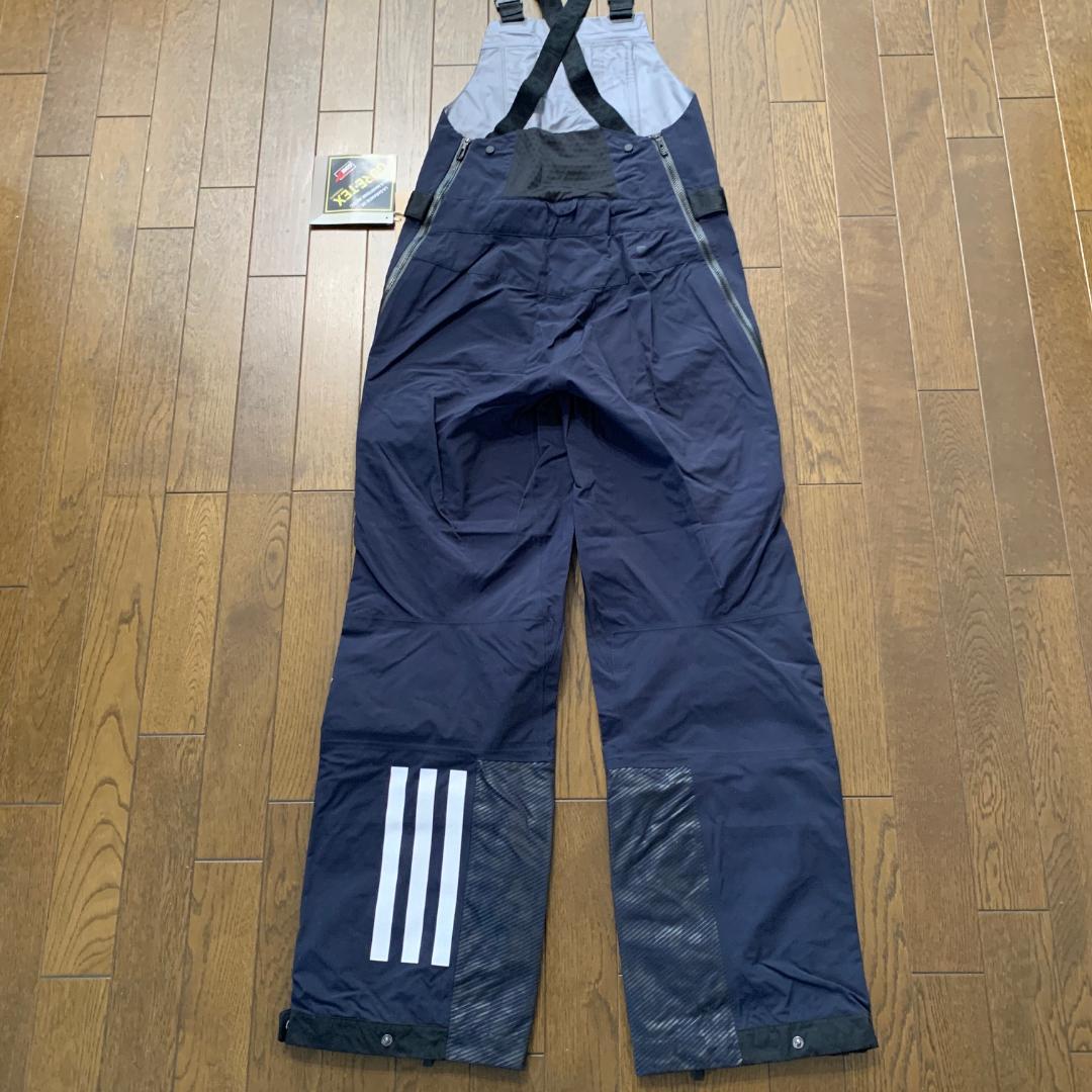 アディダス　スノー　ビブパンツ　ゴアテックス　スノーボードウェア　M　ネイビー