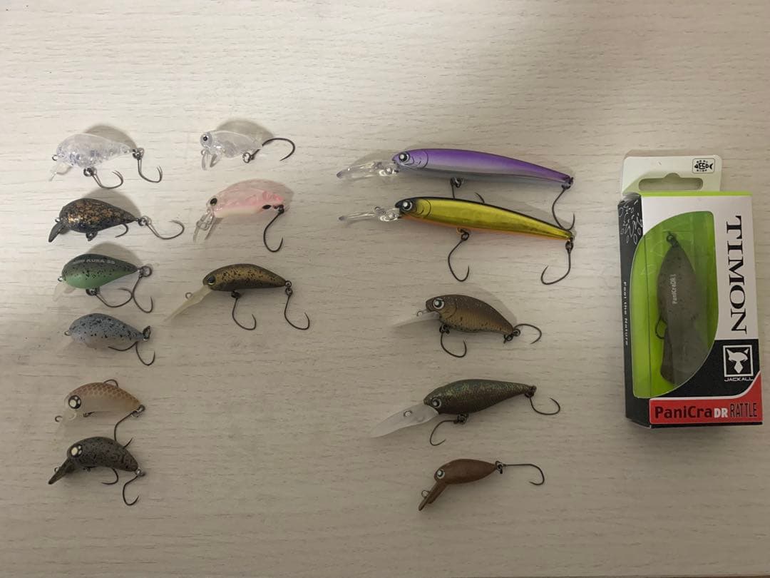エリアトラウトルアー15個セット