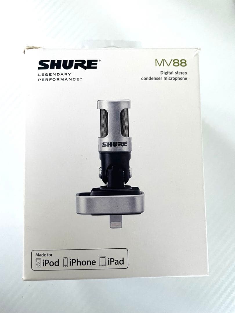 Shure MOTIV MV88（コンデンサーマイク）