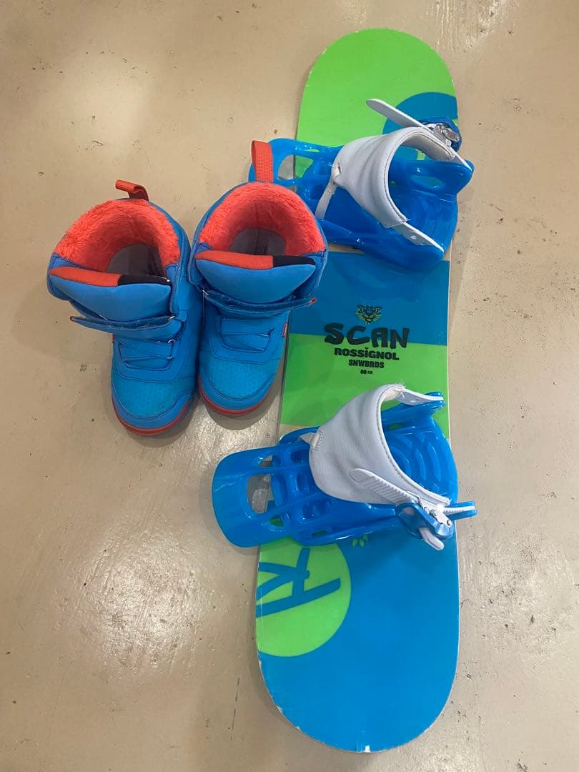 ROSSIGNOL SCAN 子ども用スノーボードセット