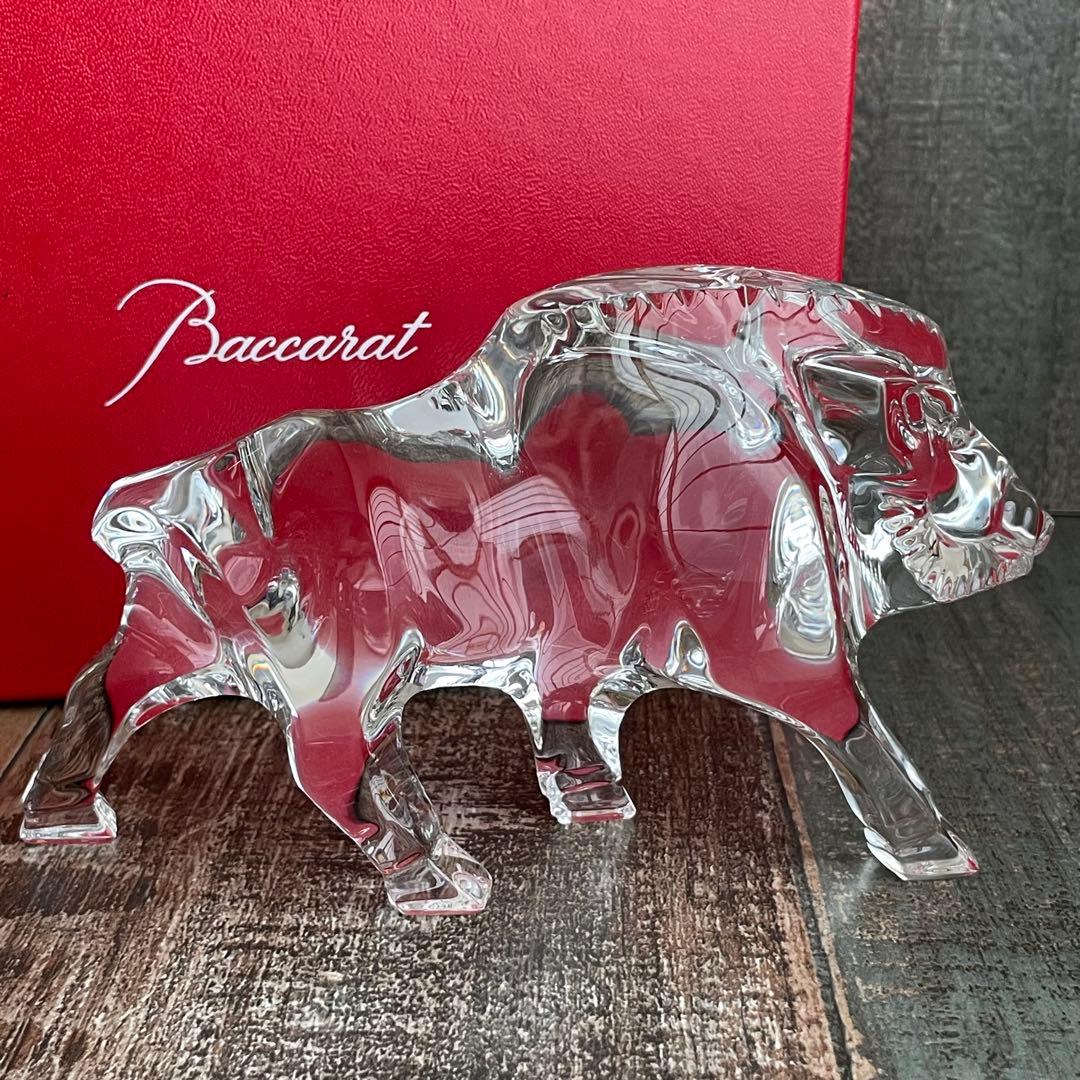 Baccarat バカラ　干支　亥年 2007年 クリスタルガラス