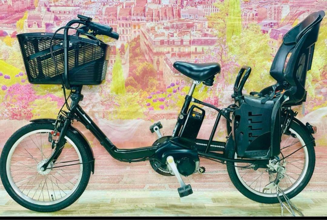 K2376 電動自転車パナソニック ギュット 子供乗せ 20インチ 送料無料