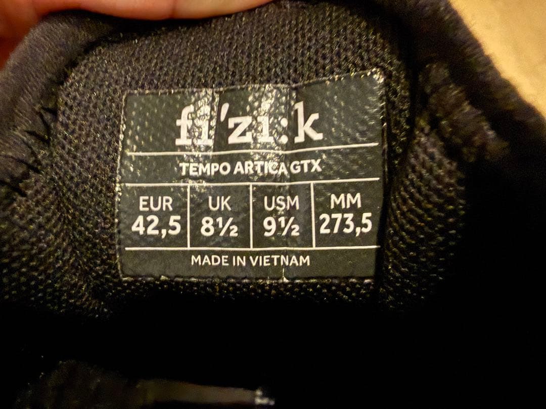 fi'zi:k TEMPO ARTICA GTX 42.5 フィジーク