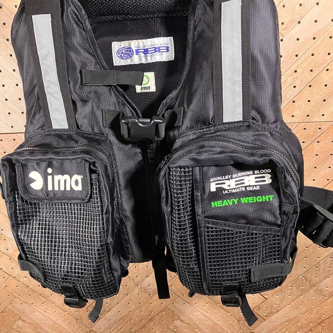 ima×RBB ウェーディングベスト HEAVY WEIGHT 高浮力120kg