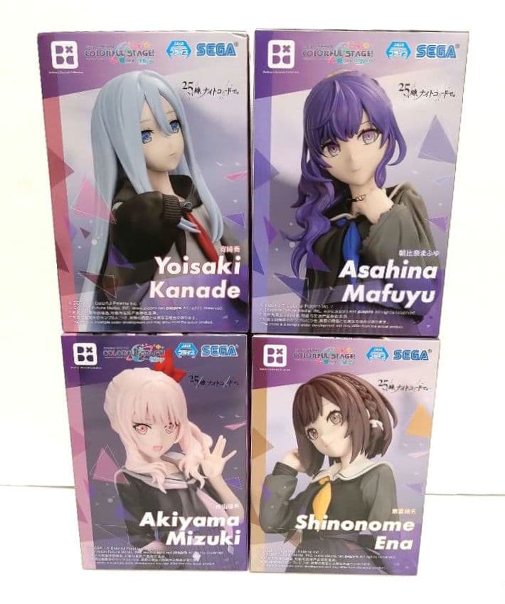 【ニーゴ】【ワンダショ】フィギュア／特典イラストカード(宵崎奏・ぱしゃこれＢ５)