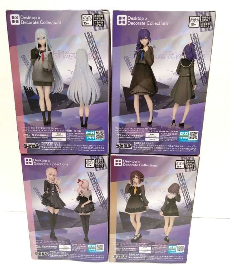 【ニーゴ】【ワンダショ】フィギュア／特典イラストカード(宵崎奏・ぱしゃこれＢ５)