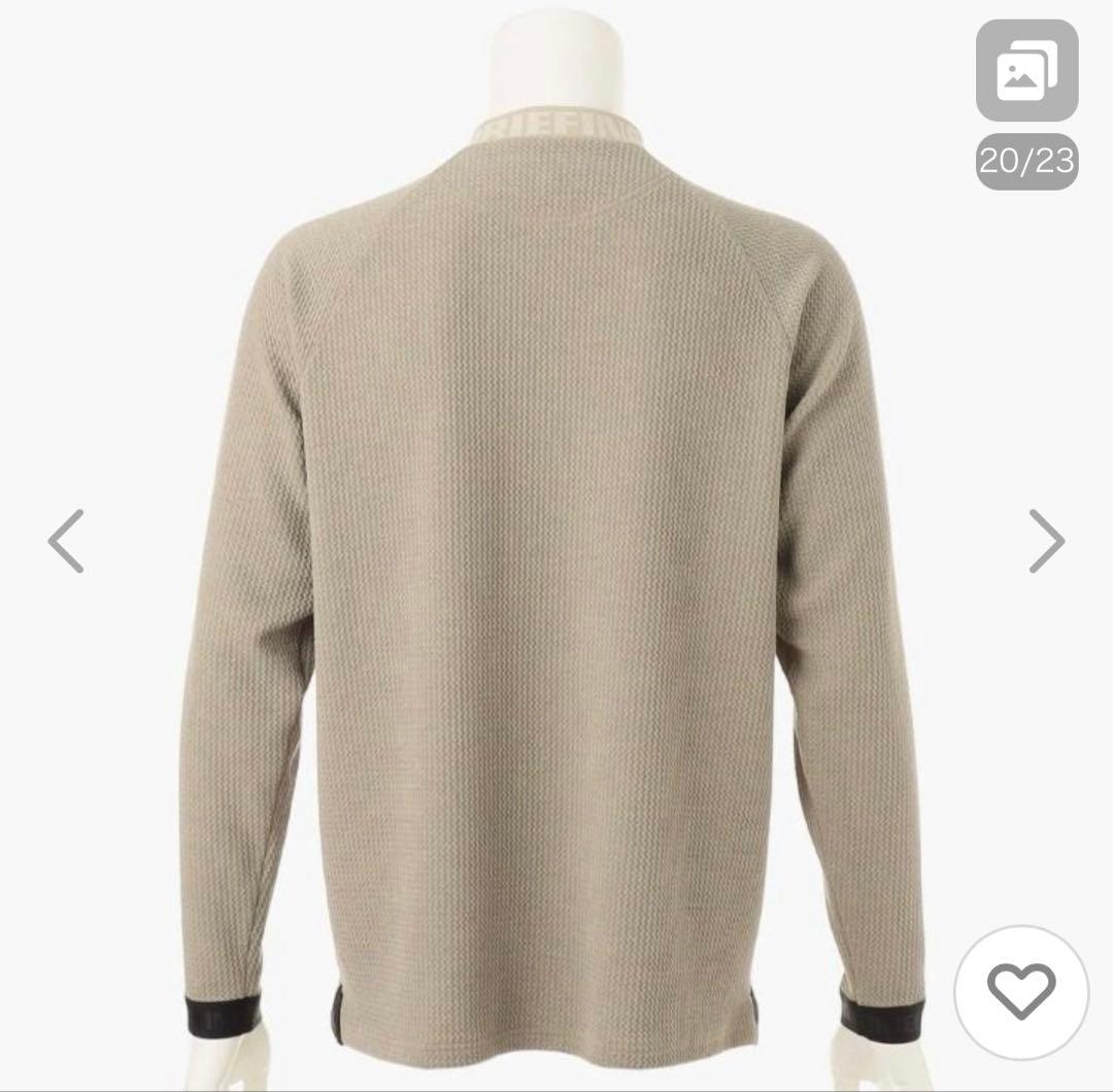 ブリーフィング ゴルフ モックシャツ サーマル 保温性 BRG253M73