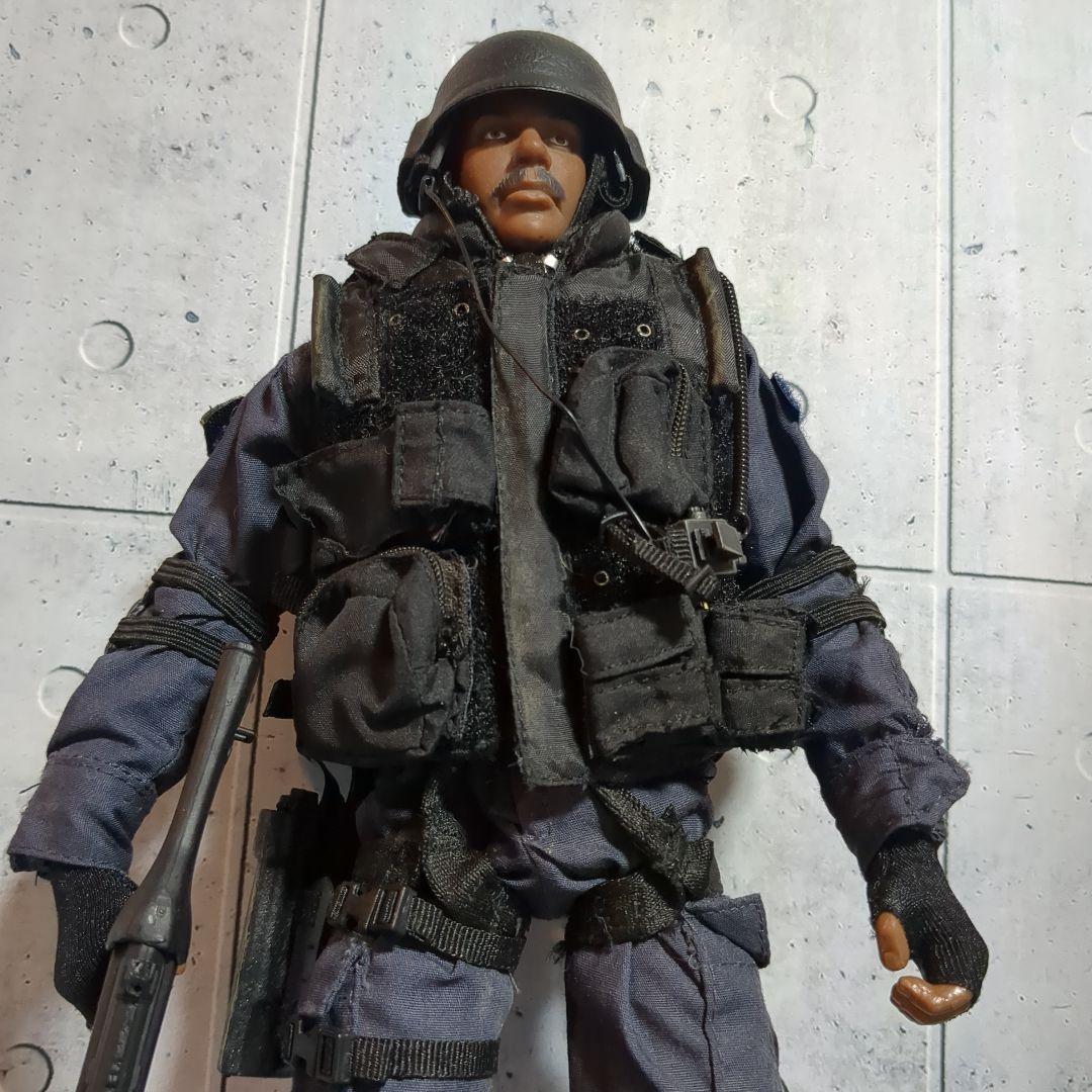 1/6 12インチ SWAT特殊部隊黒人隊員カスタムフィギュア CS118