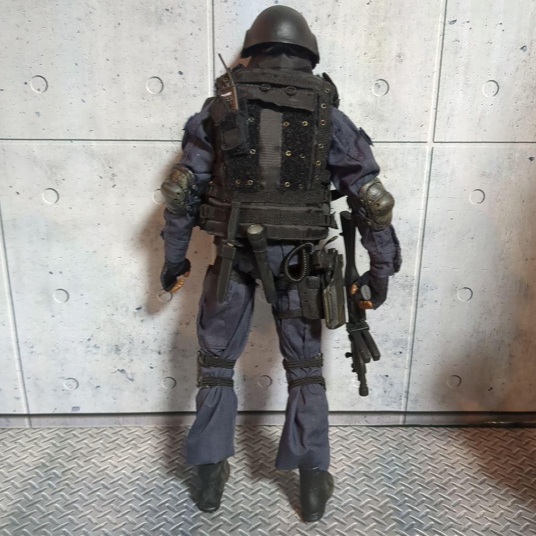 1/6 12インチ SWAT特殊部隊黒人隊員カスタムフィギュア CS118