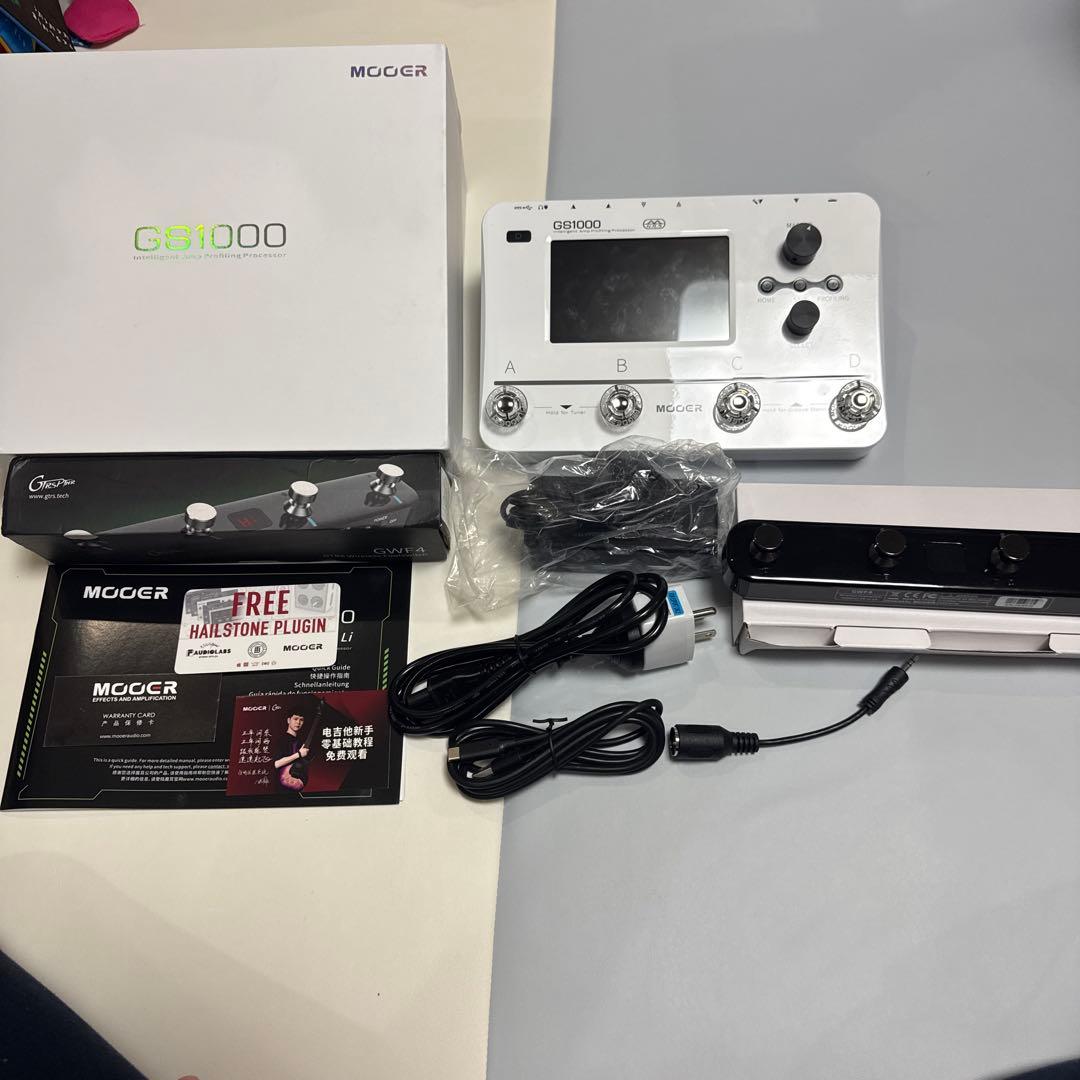 MOOER GS1000&GWF4 マルチエフェクター