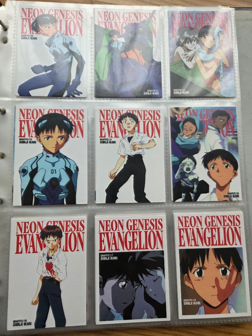 エヴァンゲリオンカードダスマスターズ２集フルコンプ品アルバム付き