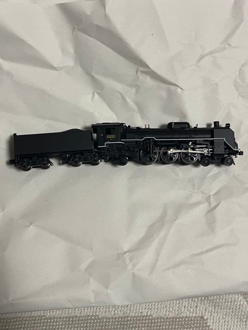 C59 162 蒸気機関車 安芸　kato ライト点灯動力動作確認済　ジャンク品