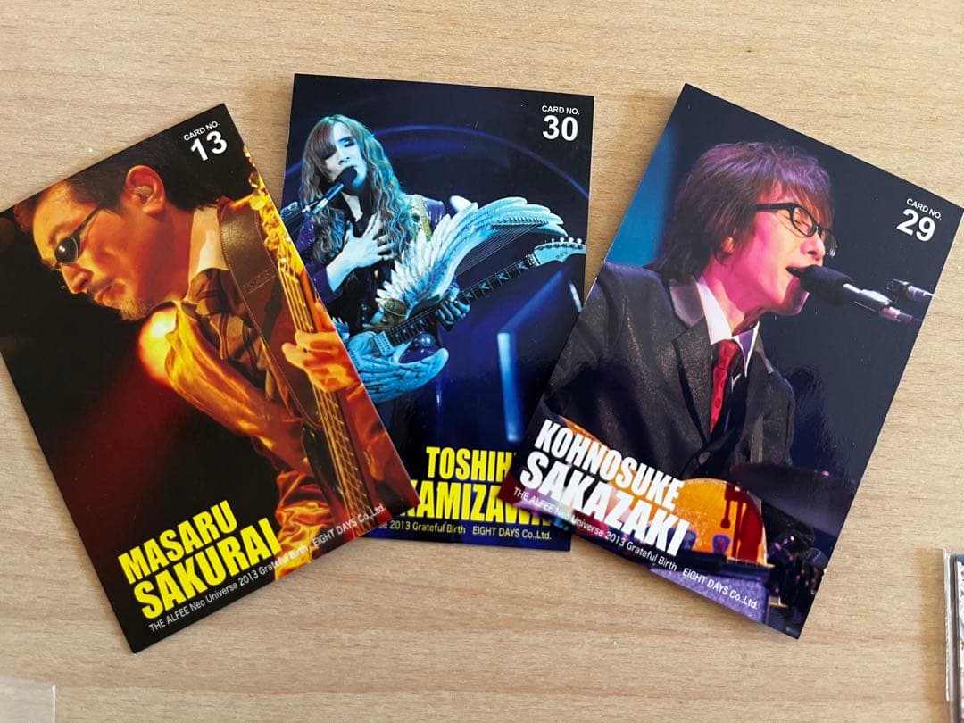 THE ALFEE トレカ　81枚セット