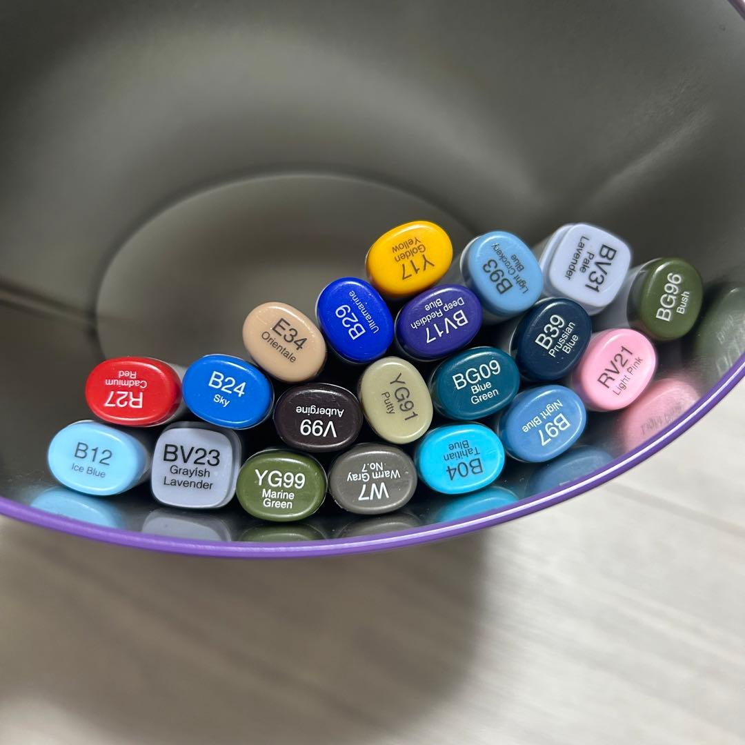 ⚠️9/20.21限定価格【おまけ20本付き】コピックスケッチ 72色 Bセット