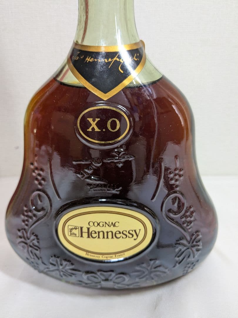 【未開封】 Hennessy XO 金キャップグリーンボトル 700ml 古酒