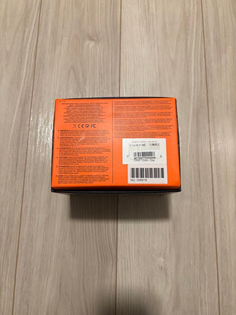 Bushnell ゴルフ用レーザー距離計「ピンシーカー プロ XE ジョルト」