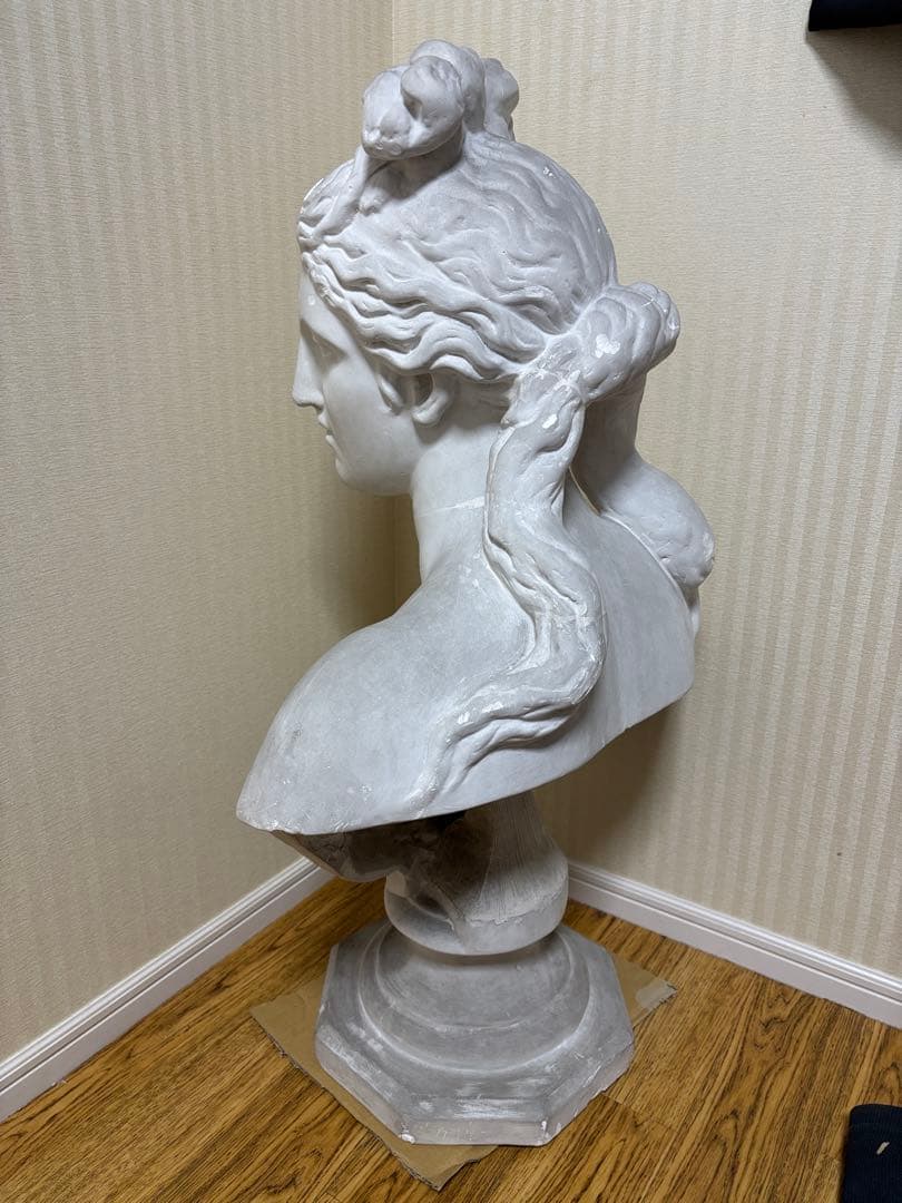 石膏像　カピトリーノのヴィーナス胸像(カッパ)　大型