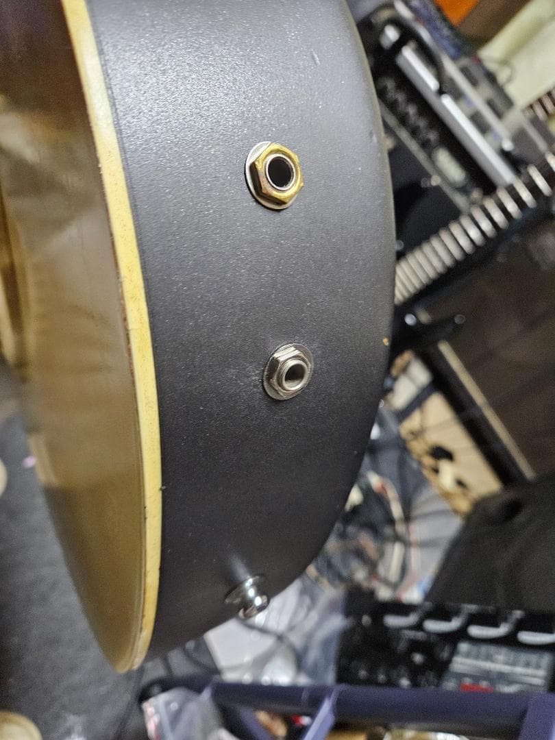 Apx8s 雑gold塗装 究極の改造！アコギ・エレキ化　調整済は動画！