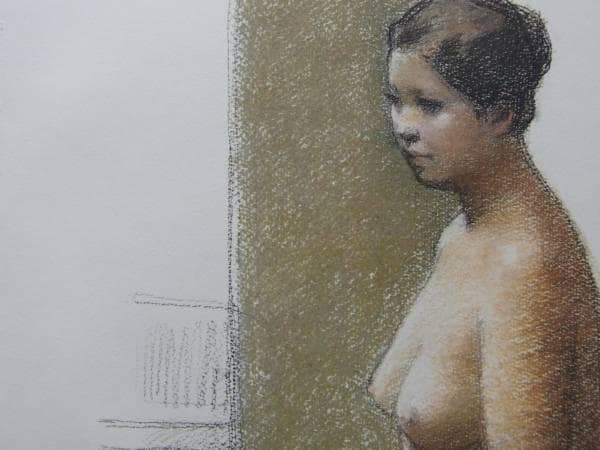 中村清治、裸婦33、限定版希少画集画、新品額装付、状態良好