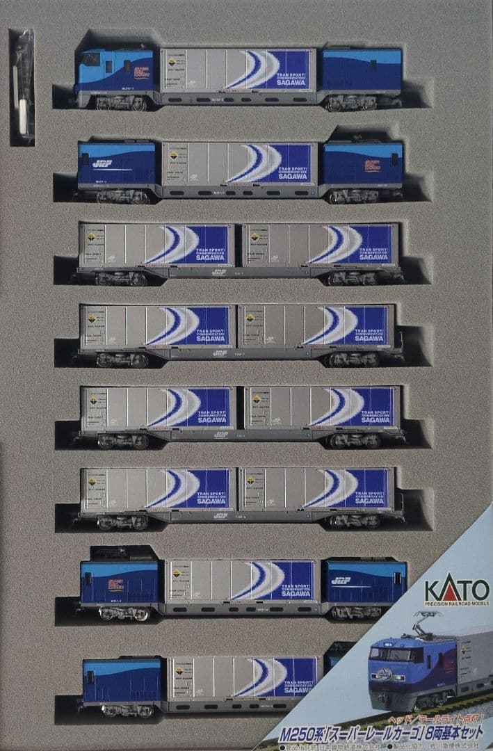 鉄道模型 M250系 スーパーレールカーゴ 　8両 基本セット
