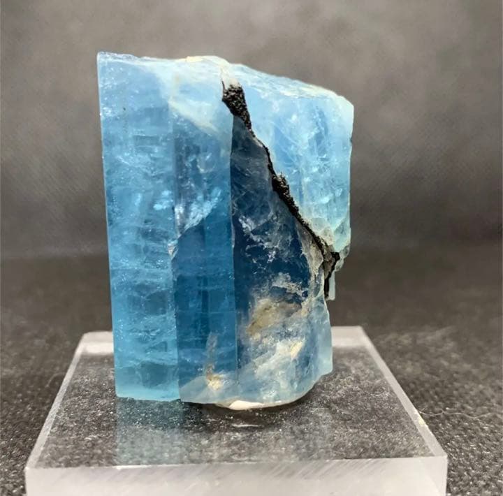 アクアマリン :ブラックトルマリン共生:ベトナムタインホア産40g