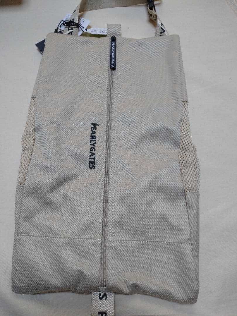 ベージュ PEARLY GATES パーリーゲイツ シューズケース ゴルフ