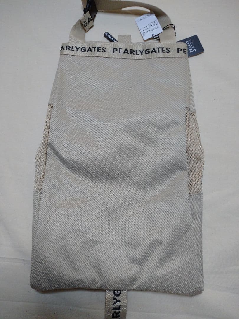 ベージュ PEARLY GATES パーリーゲイツ シューズケース ゴルフ