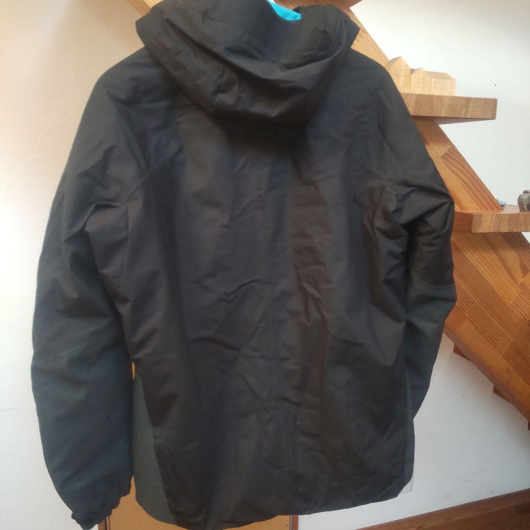 DESCENTE スキーウェア メンズL 黒/グレー/青