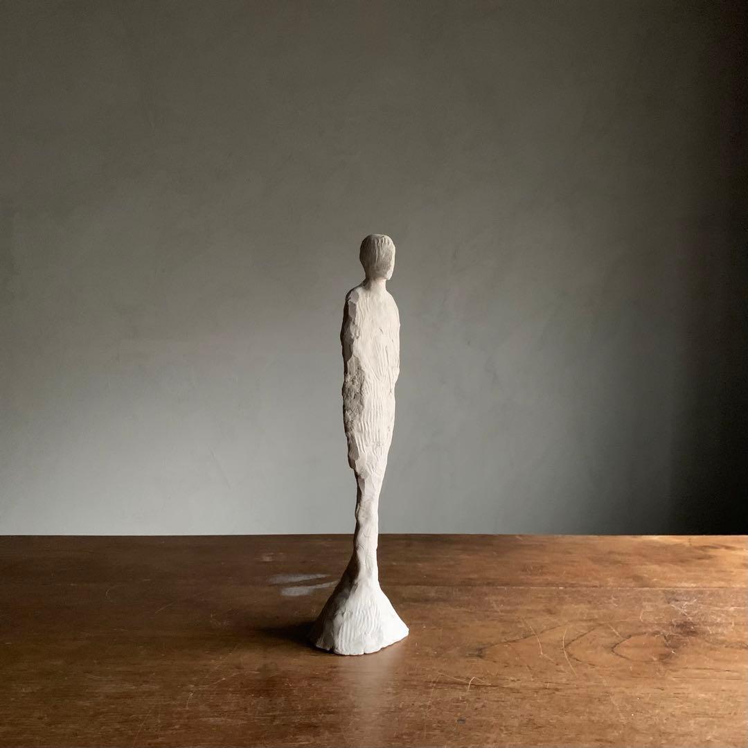 石塑粘土 立体作品 オブジェsculpture a 現代美術 「故国」
