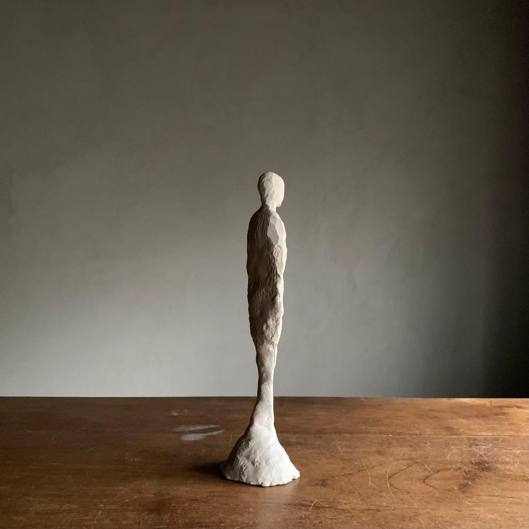 石塑粘土 立体作品 オブジェsculpture a 現代美術 「故国」