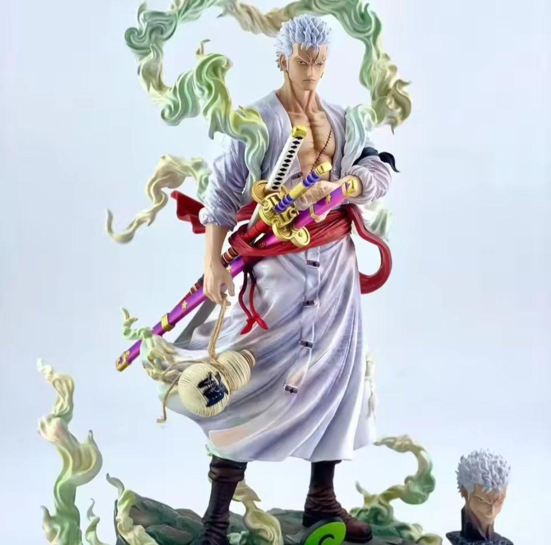 ワンピース　ゾロ　白　フィギュア