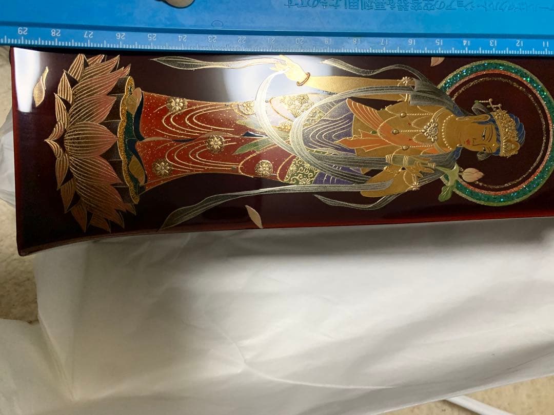 輪島塗蒔絵師花器