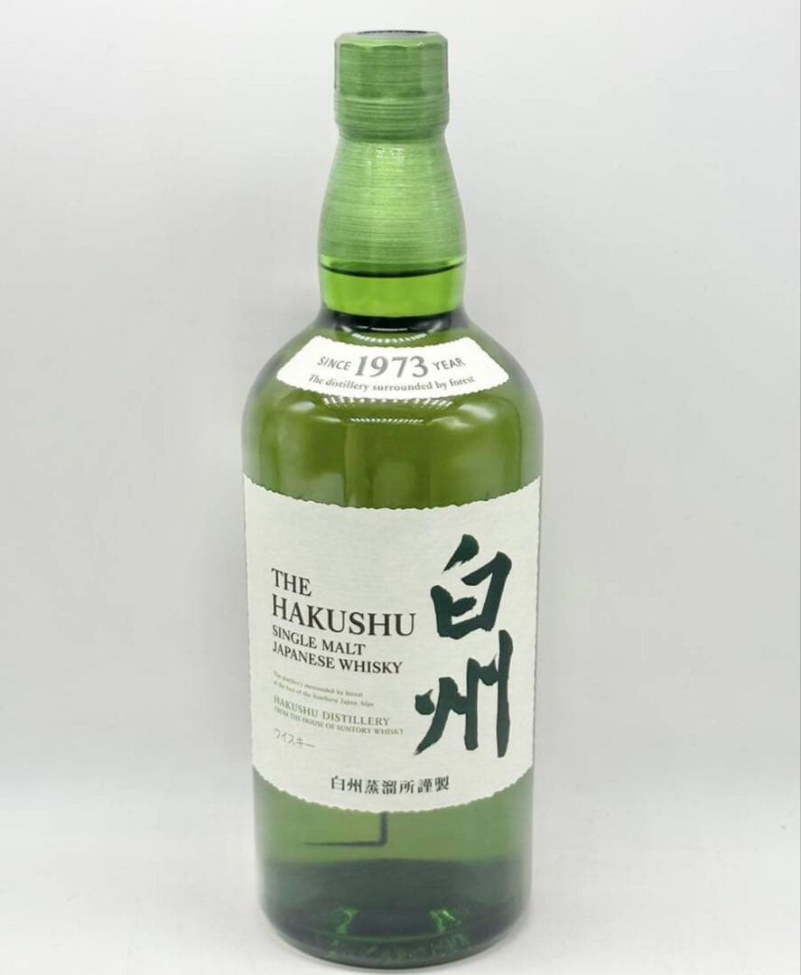 未開栓 サントリー シングルモルト 白州 700ml 43% お酒 ウィスキー