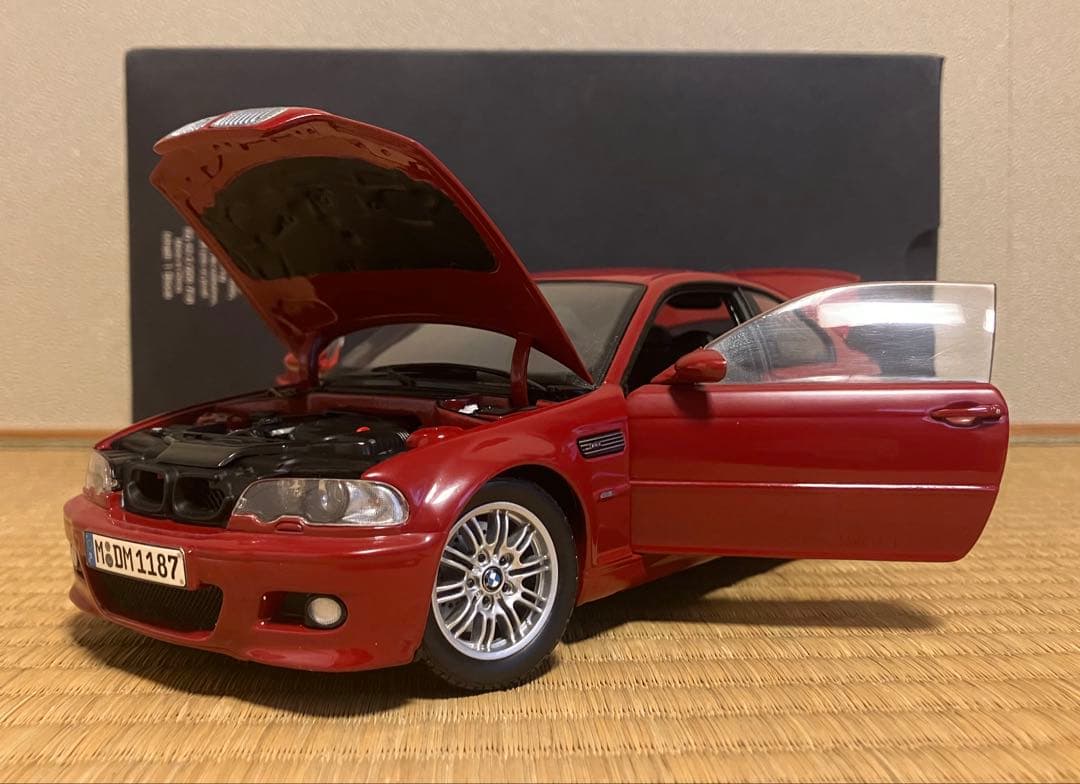 1/18 京商製  M3 E46 イモラレッドⅡ