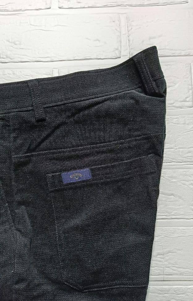 キャロウェイ 黒 スリムフィット パンツ ポケット付き