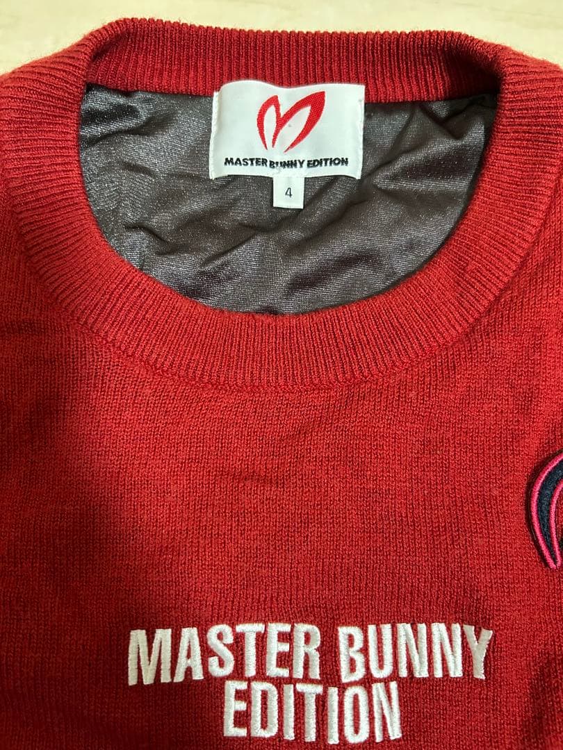 MASTER BUNNY EDITION 防風蓄熱ニット　パーリーゲイツ　4