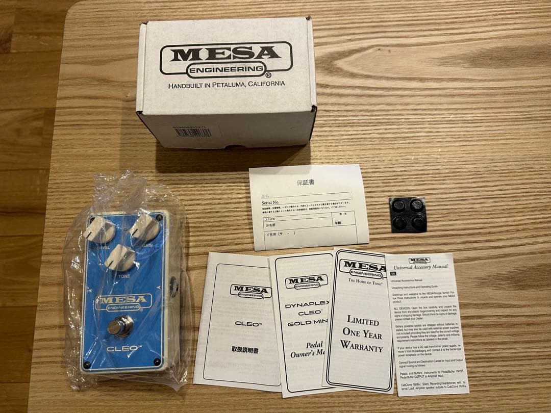 Mesa Boogie CLEO 新品未使用