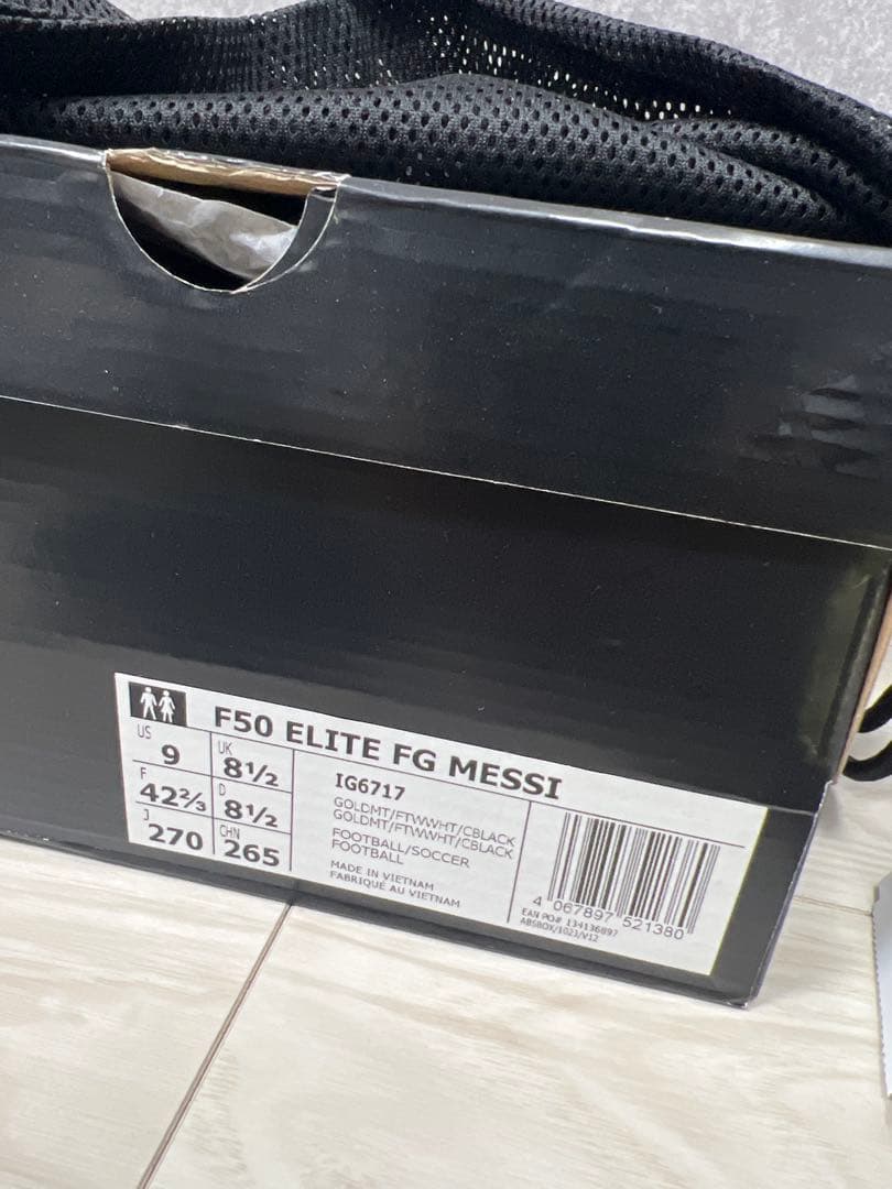 新品！未使用27サイズadidas F50 ELITE FG MESSI