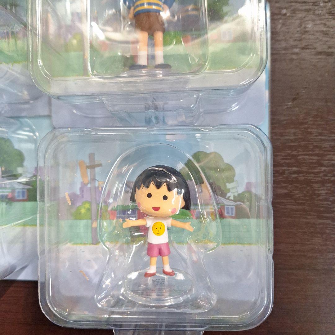 新品未開封　メディコム　ちびまる子　丸尾くん　はまじ　たまちゃん　フィギア