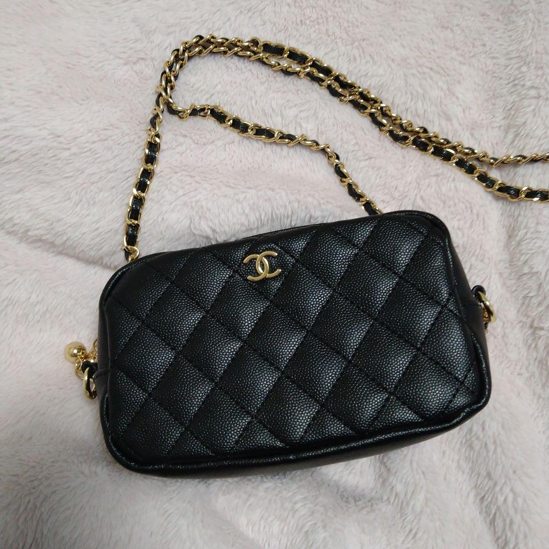 CHANEL ノベルティ キルティング ショルダーバッグ チャーム