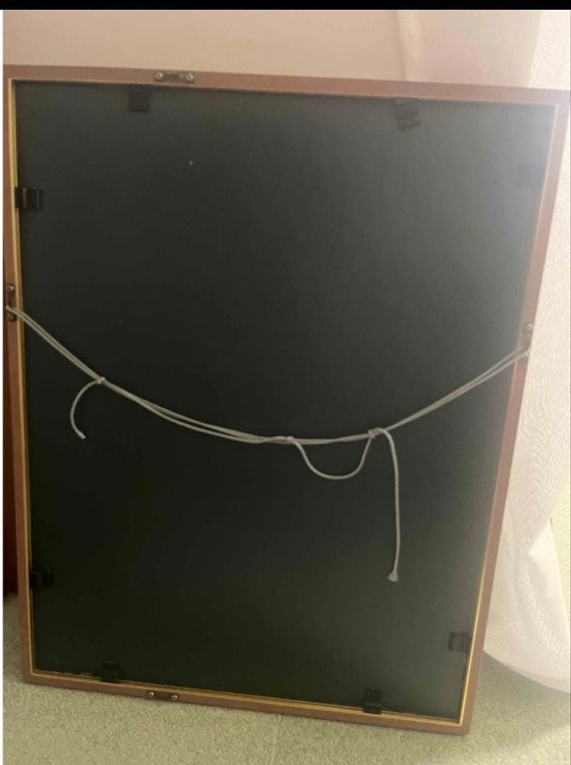 大原光尊 「二匹の金魚」日本木版画 金行 c.1930年代