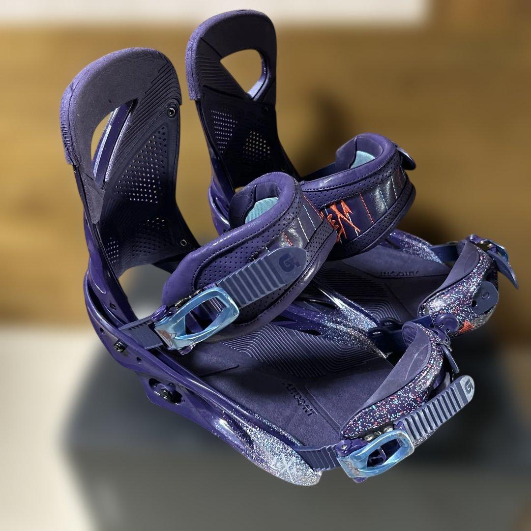 BURTONビンディングLEXA Purple SpeckカラーMサイズ