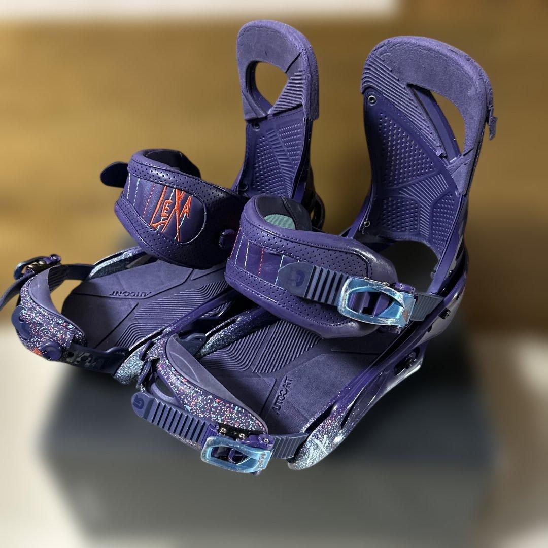 BURTONビンディングLEXA Purple SpeckカラーMサイズ